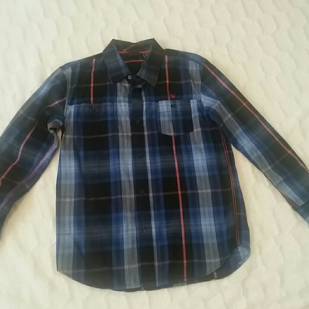SEAN JOHN PLAID SHIRT